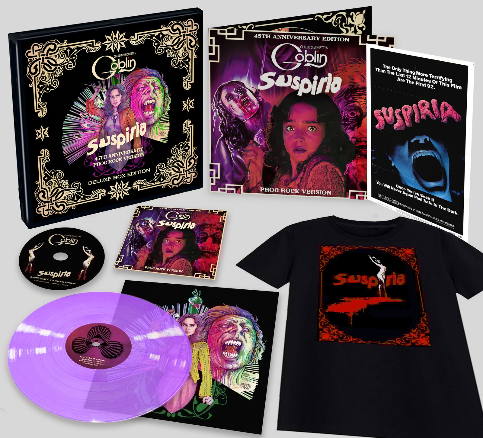 Suspiria 45Th Anniversary – DELUXE BOX | Goblin - Claudio Simonetti's